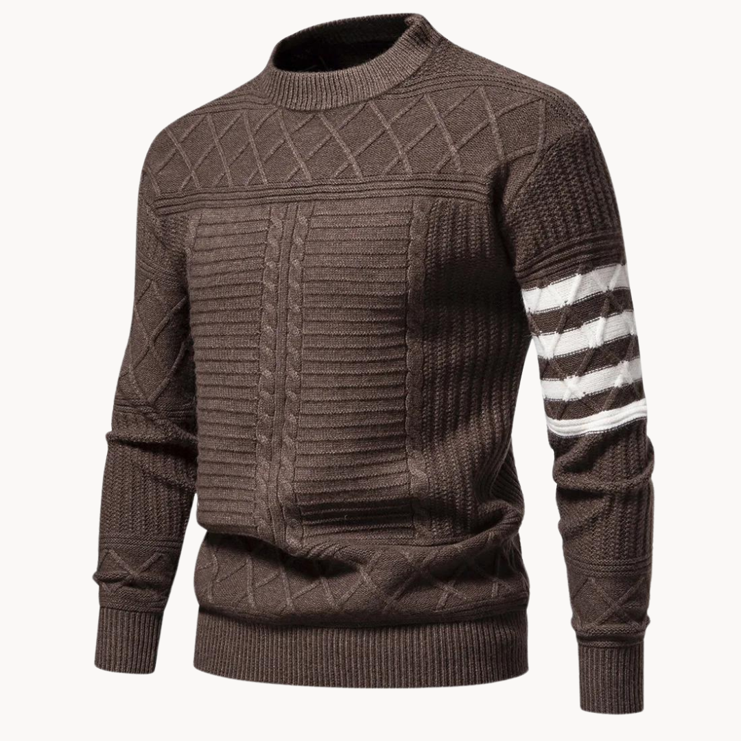 Cable Knit Crewneck - Sweater