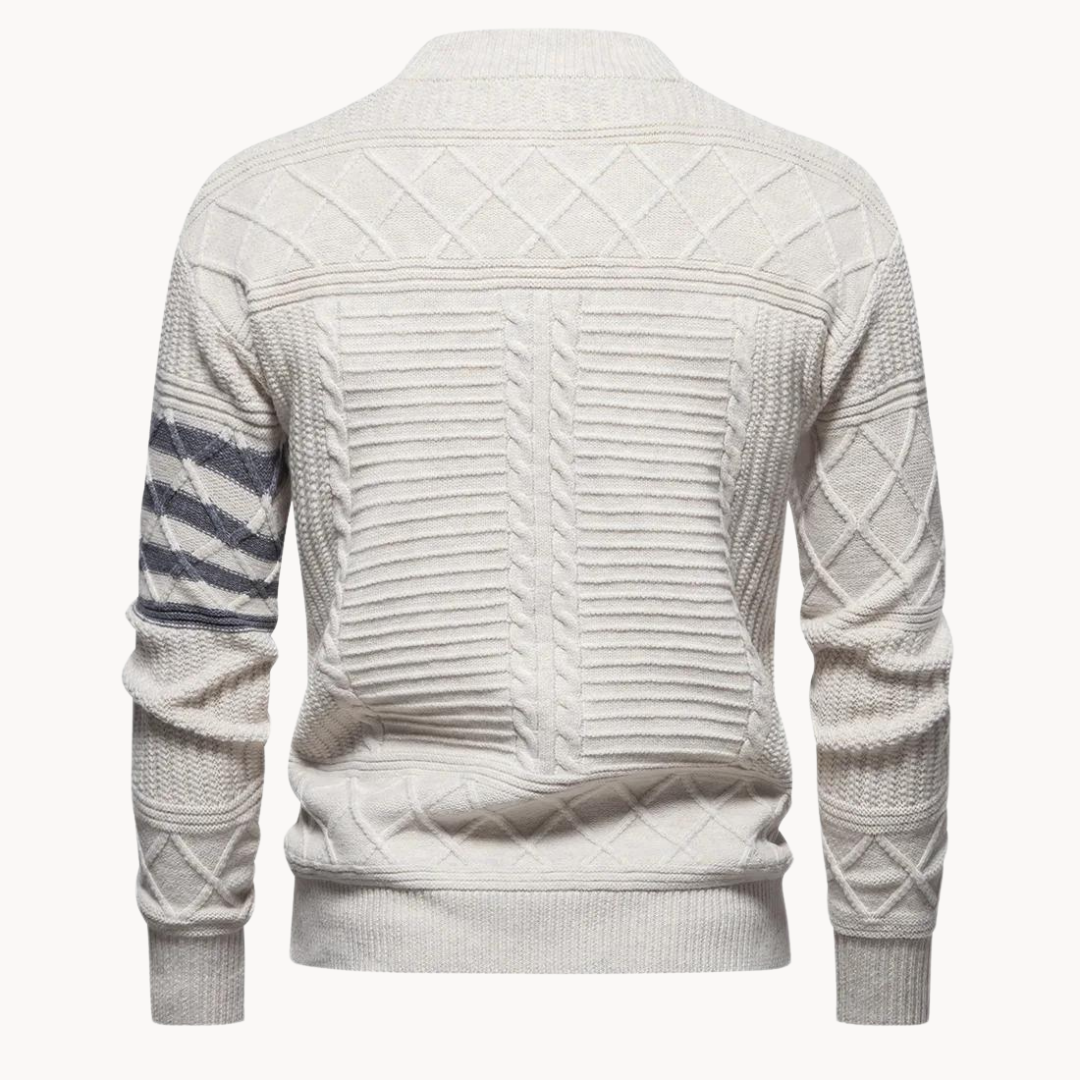 Cable Knit Crewneck - Sweater