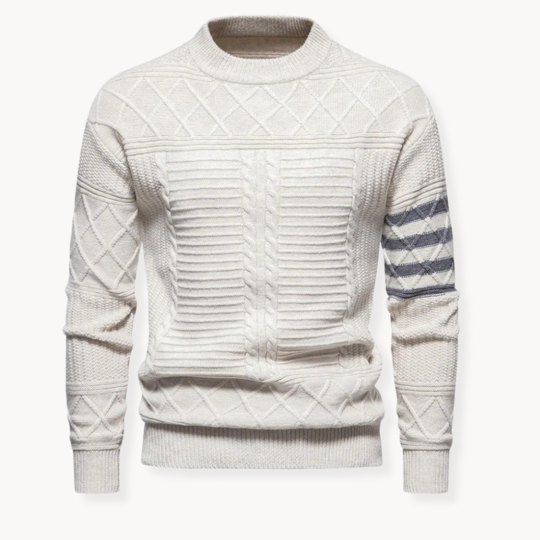 Cable Knit Crewneck - Sweater