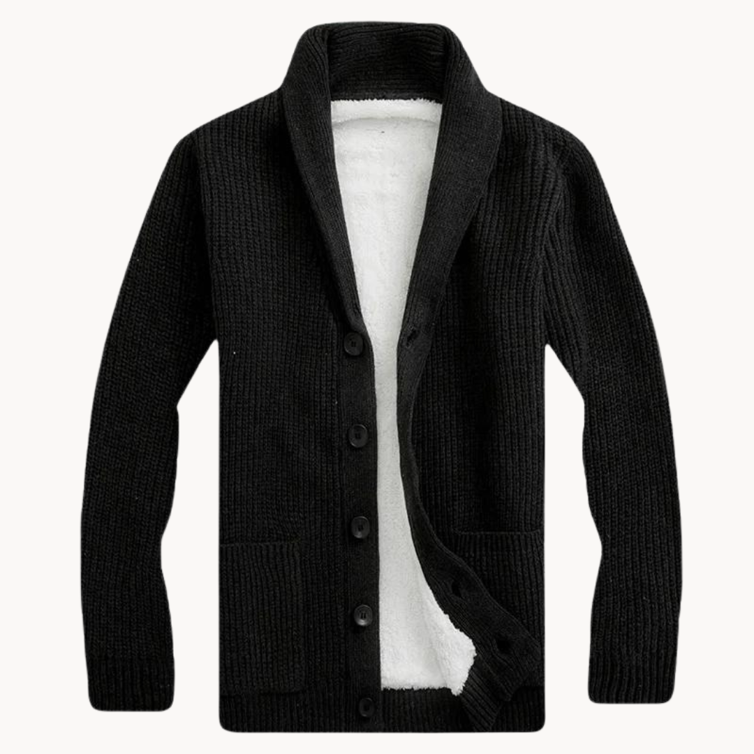 Fleece Shawl Collar - Cardigan