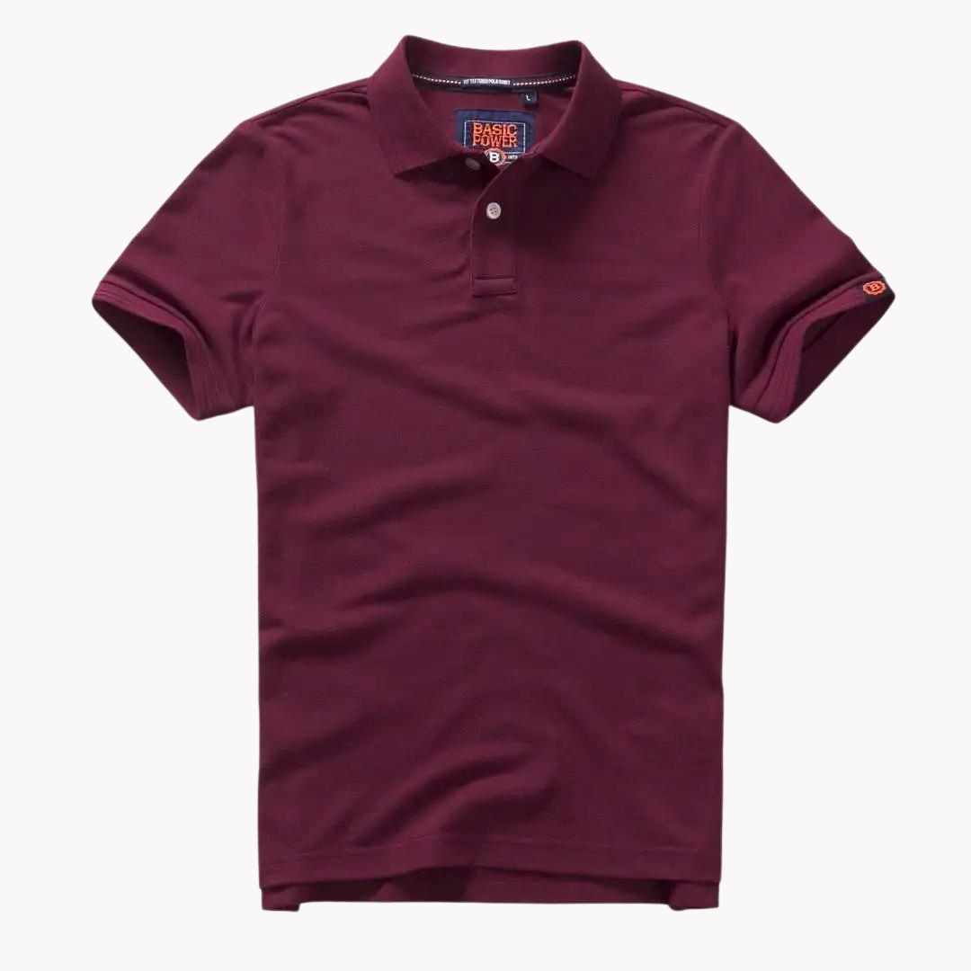 Cotton Slim Fit Short Sleeve - Polo Shirt