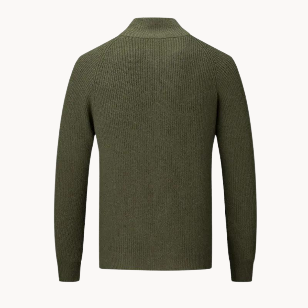 Cashmere Zip-Up - Sweater