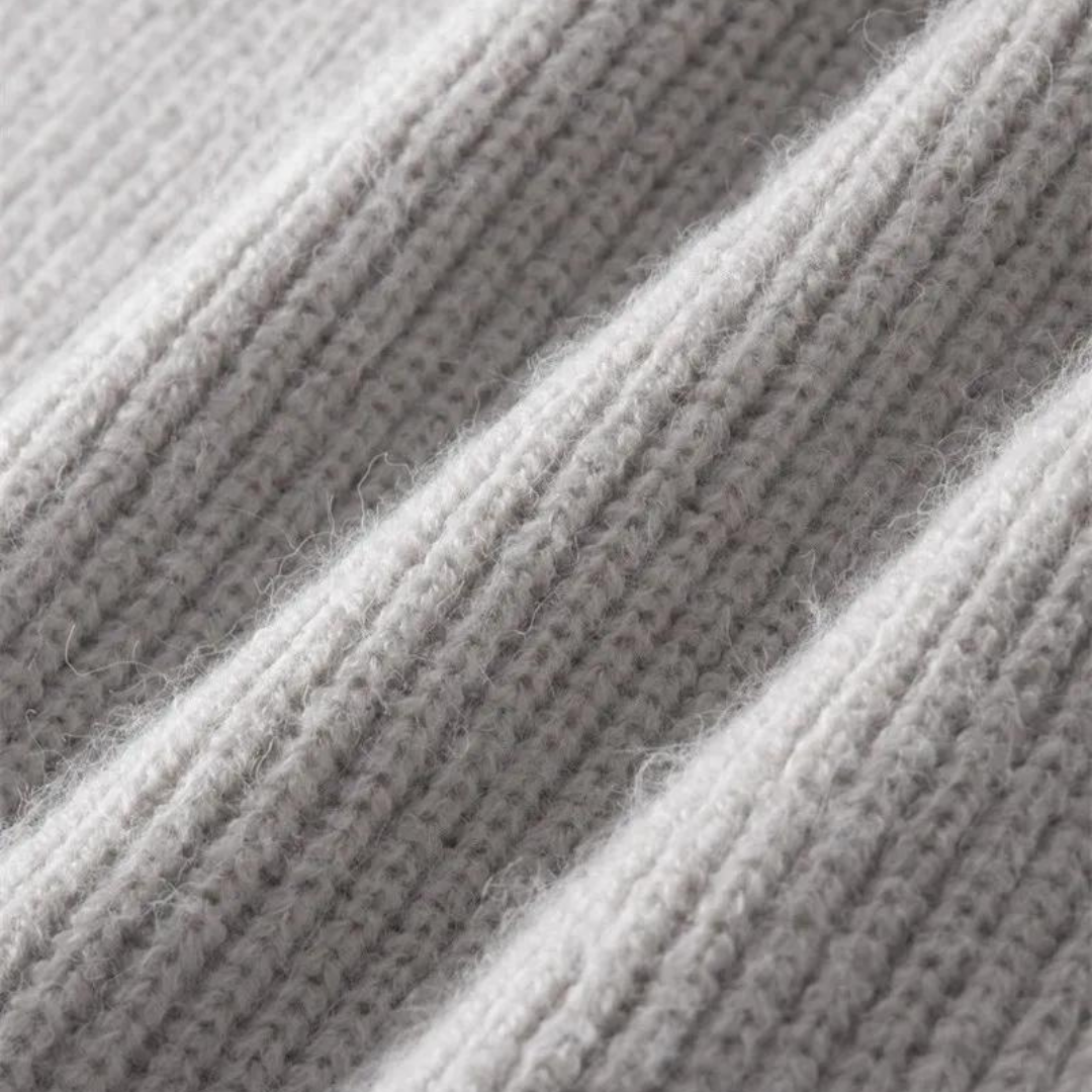 Cashmere Zip-Up - Sweater