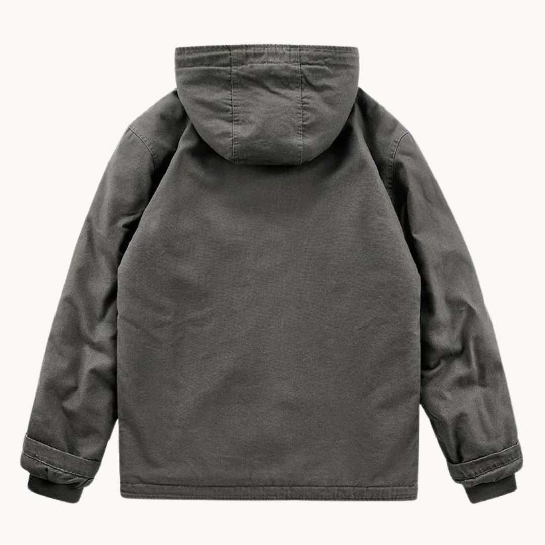 Fleece-Lined Hooded - Jacket