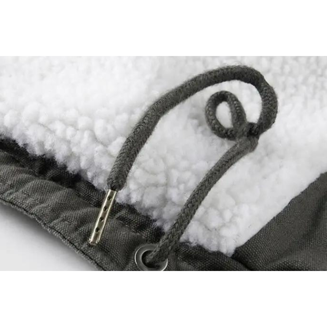 Fleece-Lined Hooded - Jacket