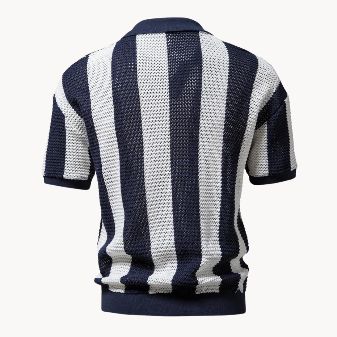 Linen-Cotton Blend - Polo Shirt