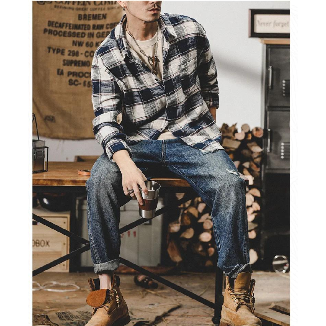 Jaxel Plaid Button-Down - Shirt