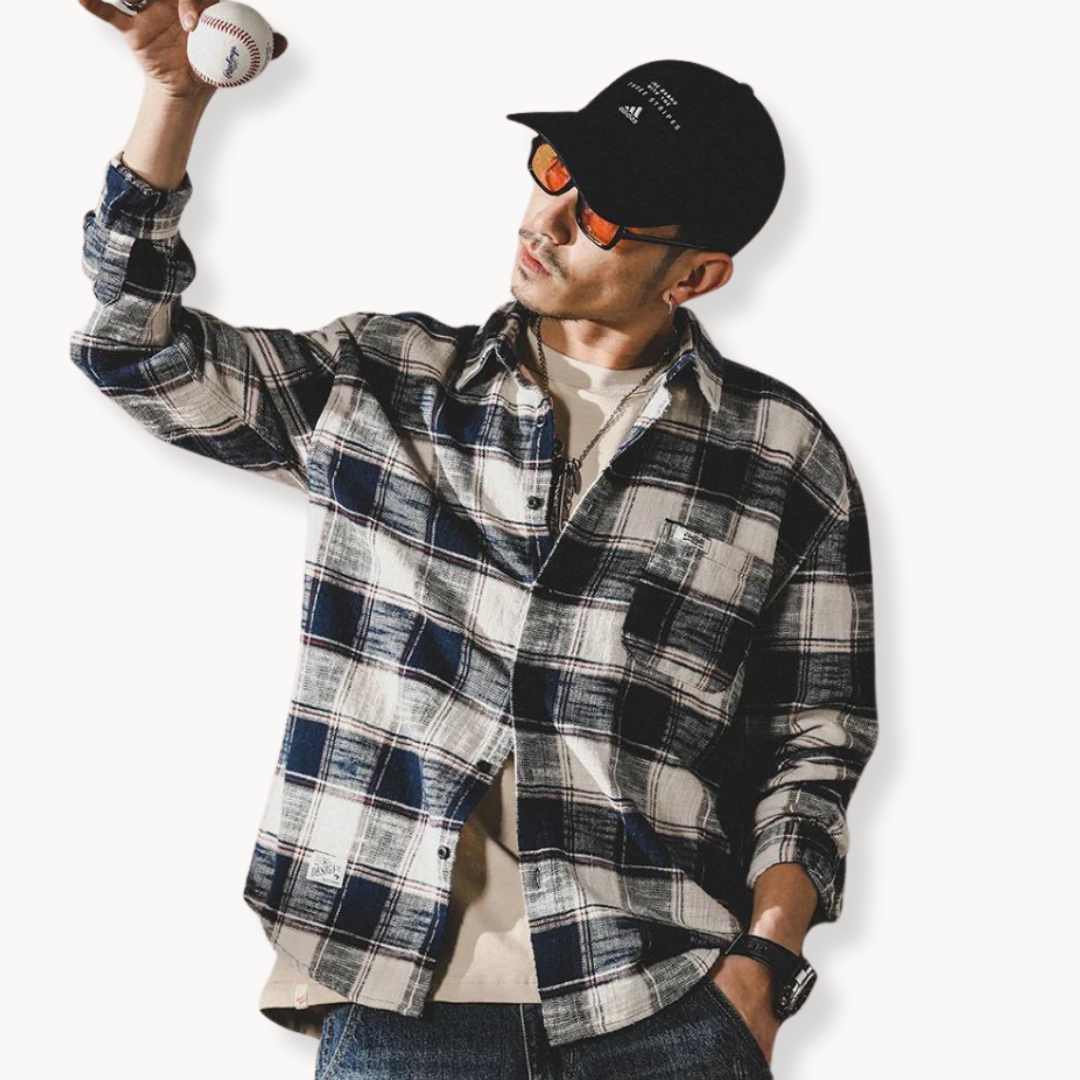 Jaxel Plaid Button-Down - Shirt