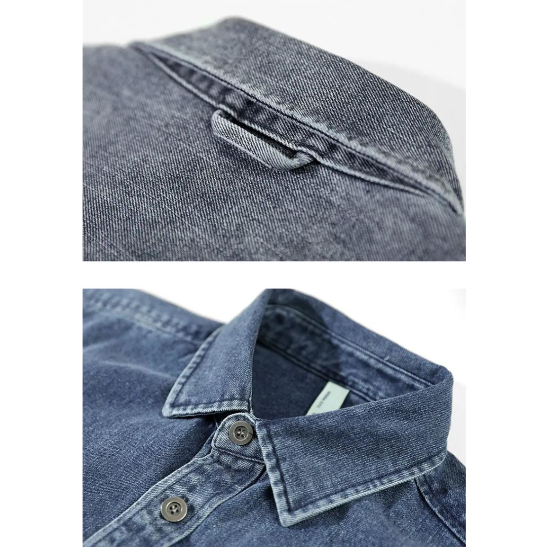 Retro Washed Denim - Shirt