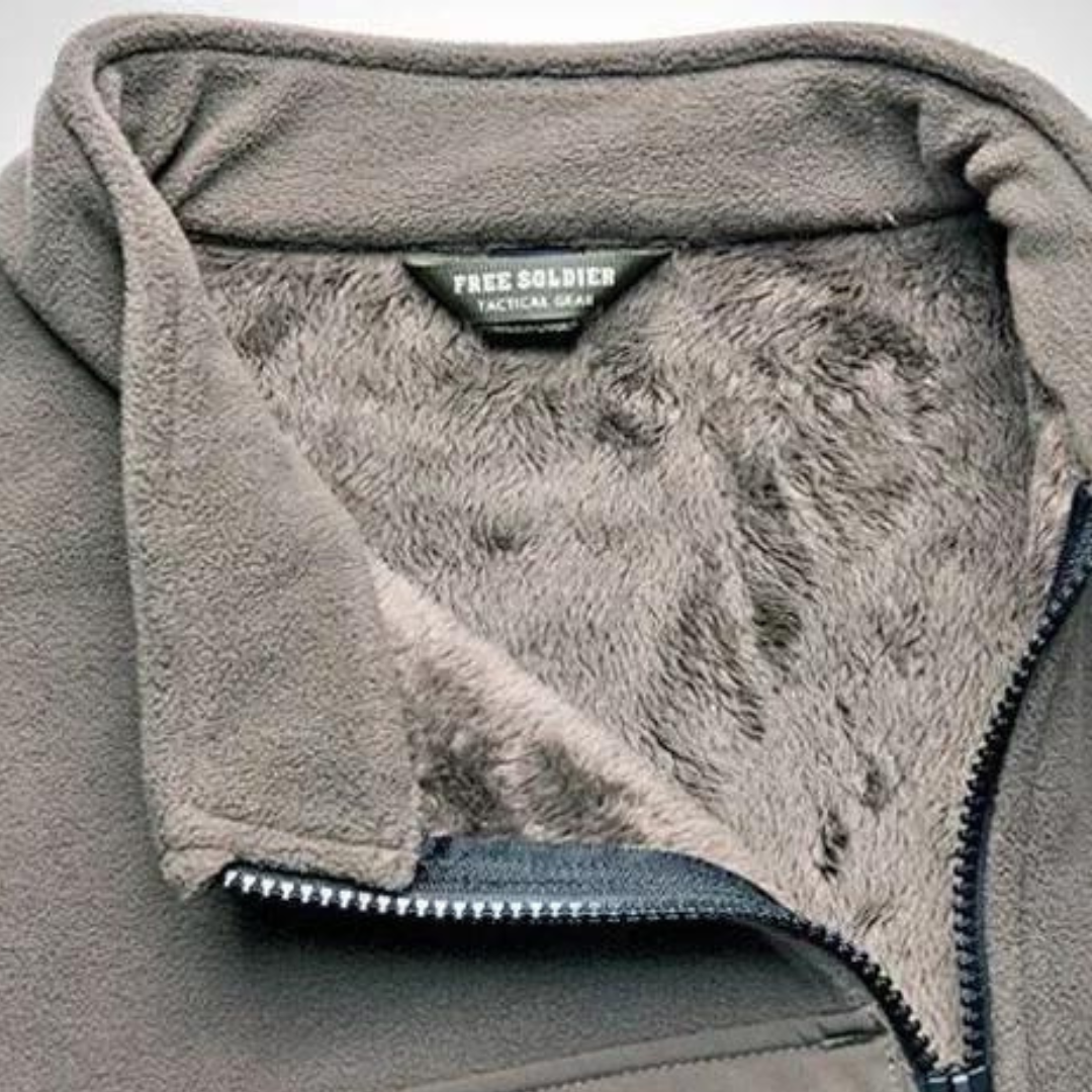 Black Tactical Fleece - Jacket
