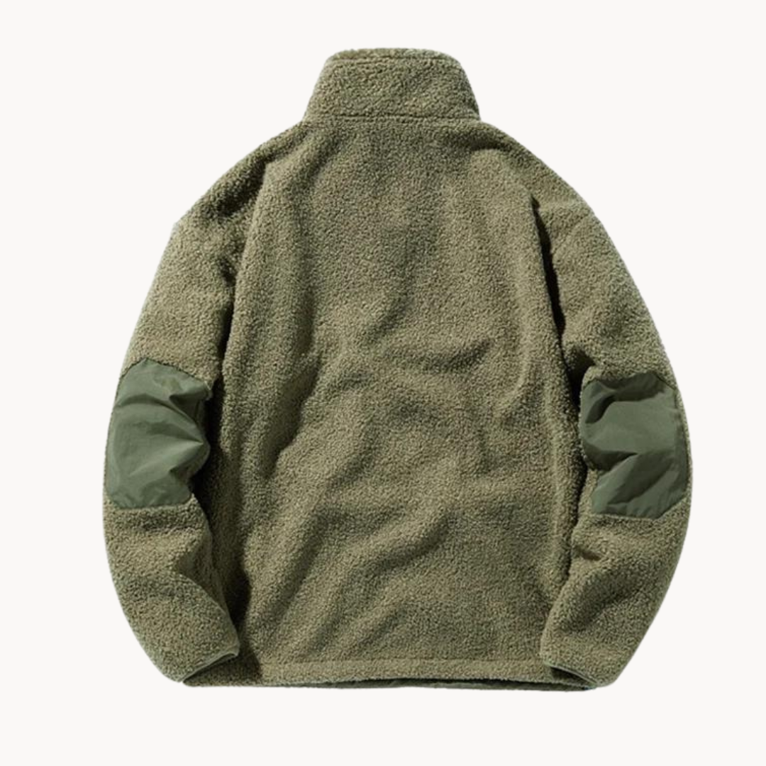 Cozy Brushed Fleece Pullover - Sweater