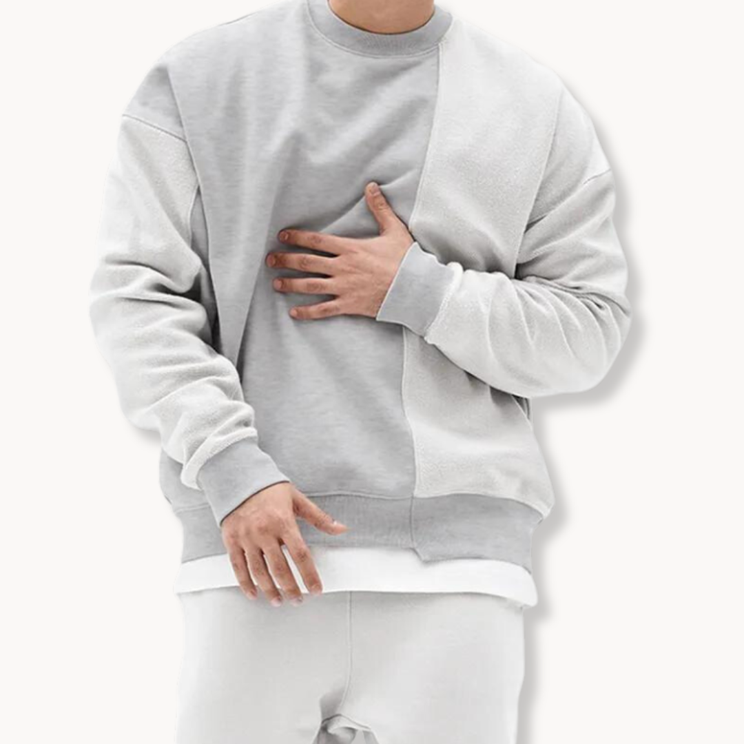 Bourbon Striped Crewneck - Sweater