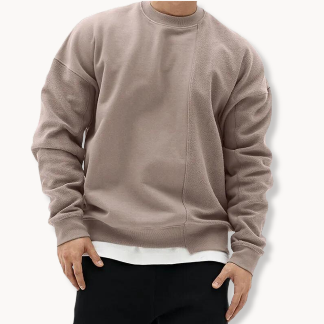 Bourbon Striped Crewneck - Sweater