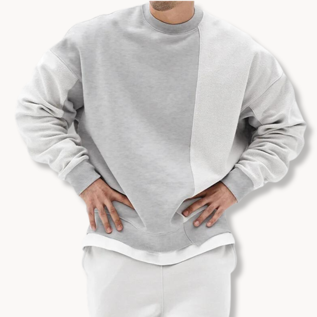 Bourbon Striped Crewneck - Sweater