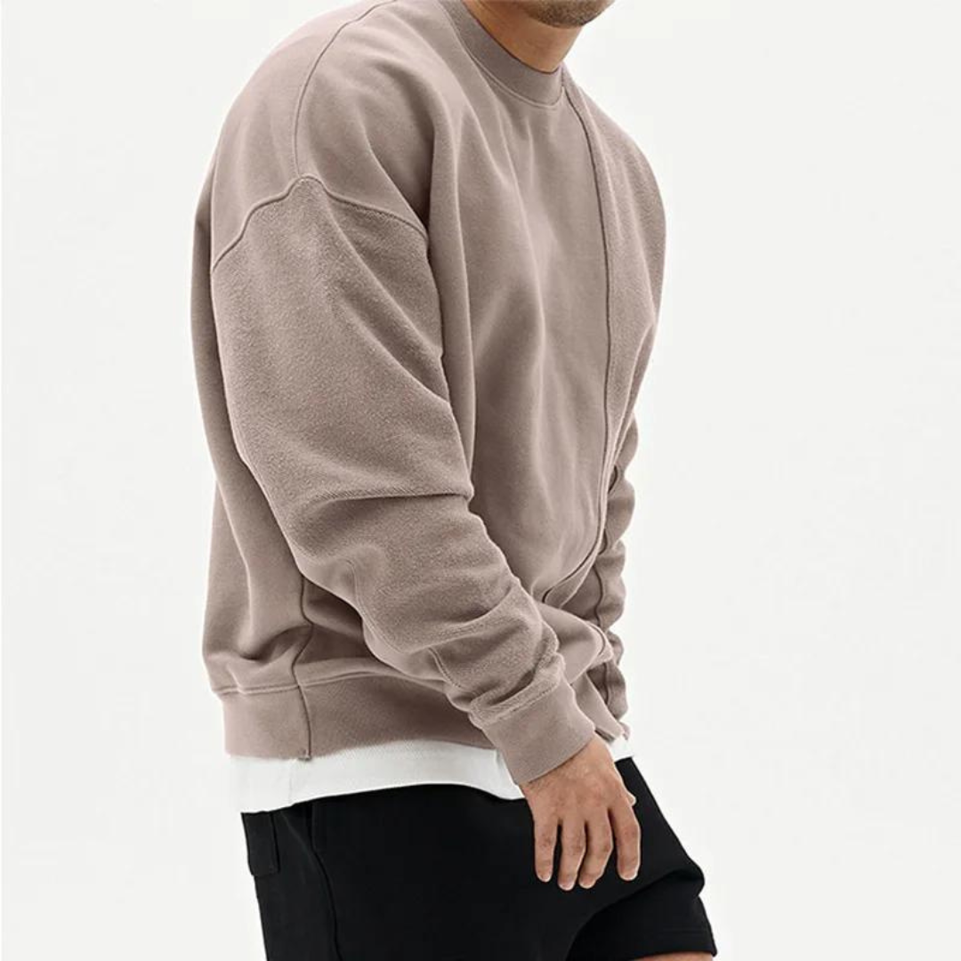 Bourbon Striped Crewneck - Sweater