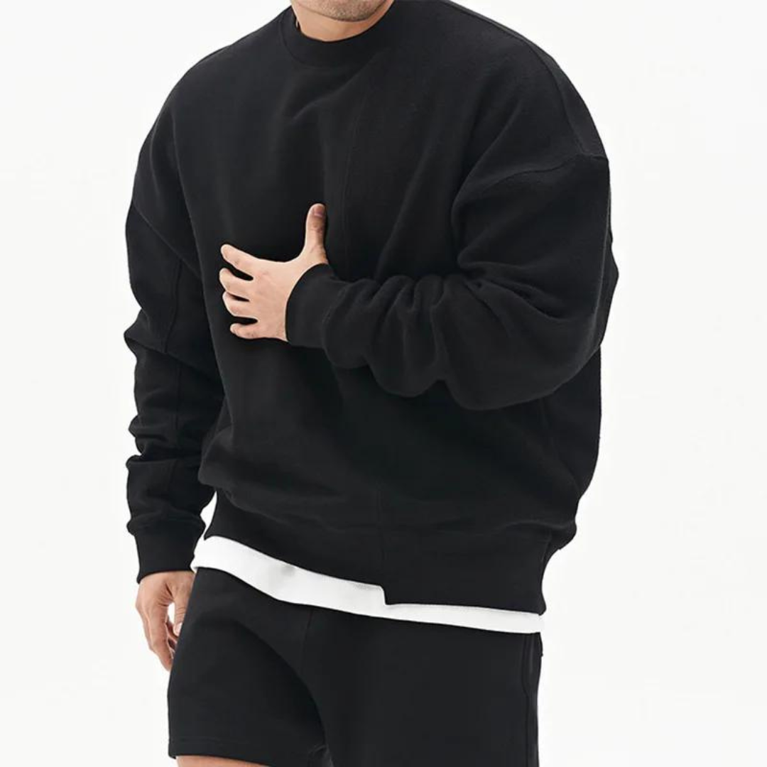 Bourbon Striped Crewneck - Sweater