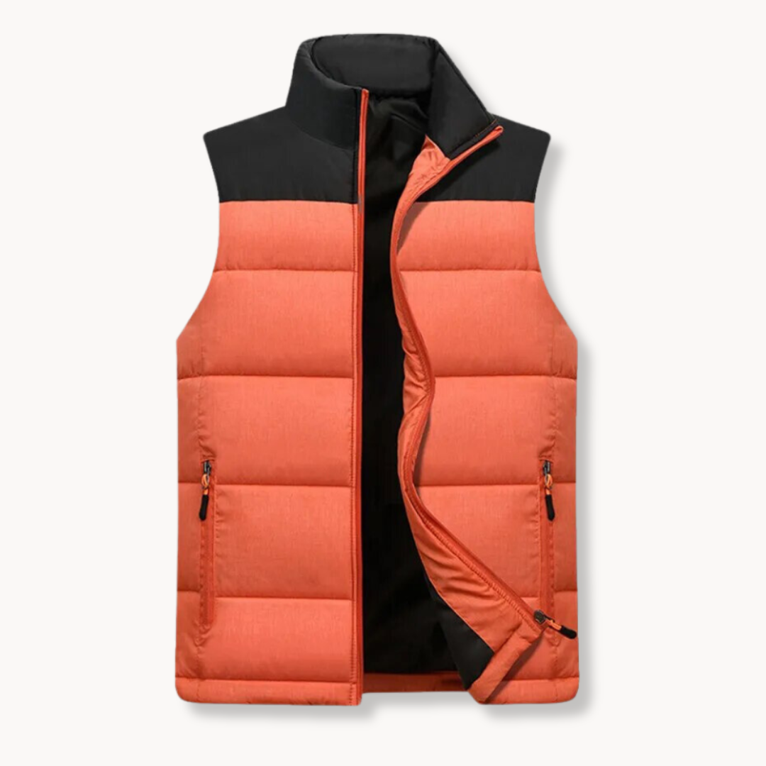 Quilted Down Puffer - Vest