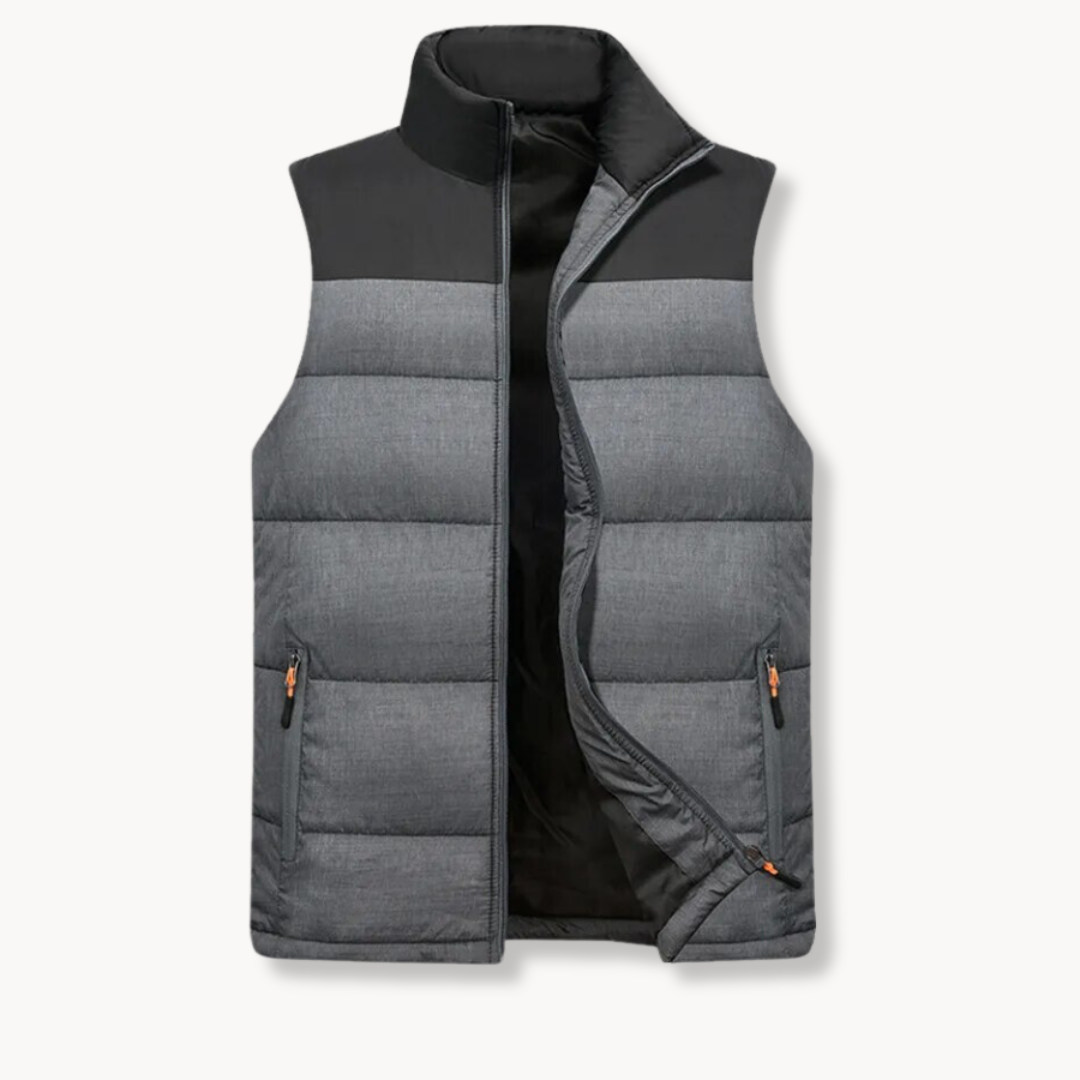 Quilted Down Puffer - Vest