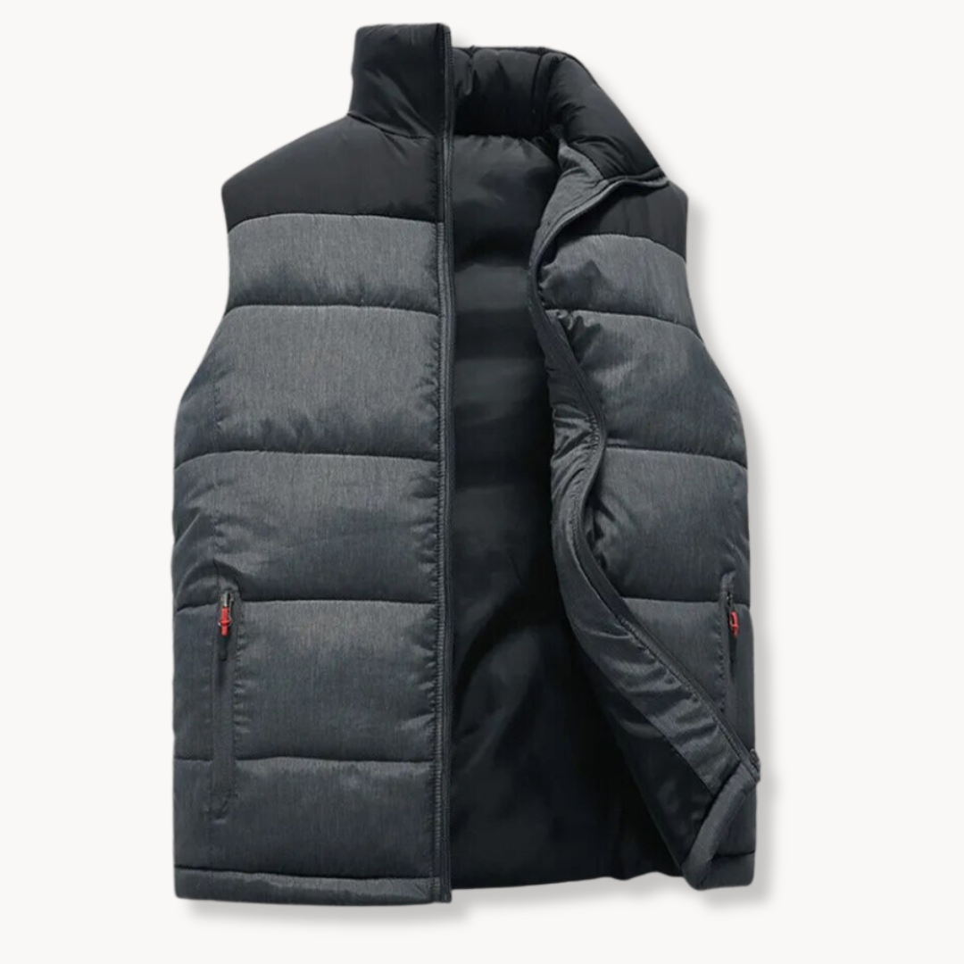 Quilted Down Puffer - Vest