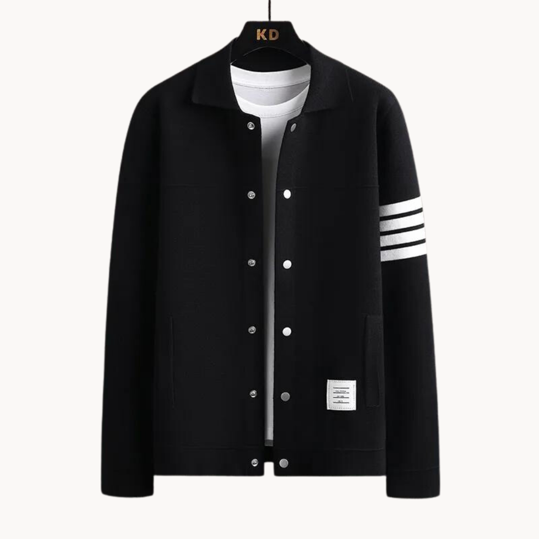 Merino Wool Lapel - Cardigan