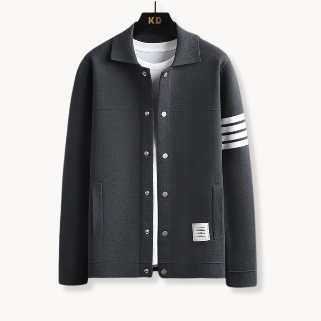 Merino Wool Lapel - Cardigan