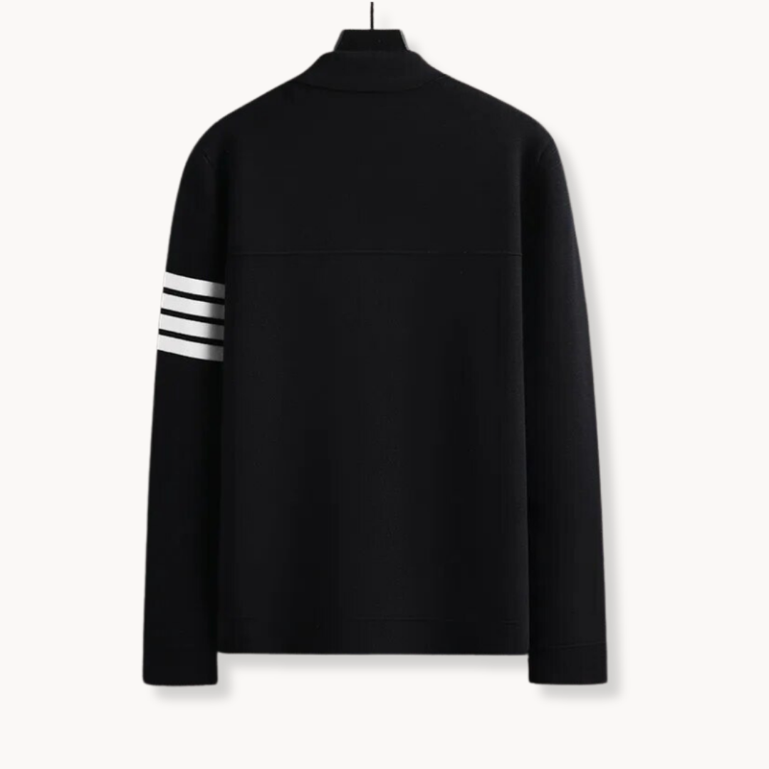 Merino Wool Lapel - Cardigan