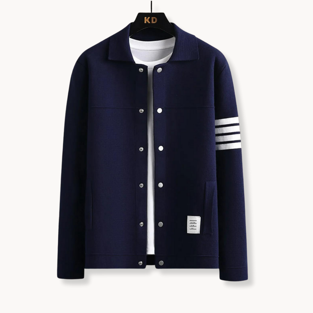 Merino Wool Lapel - Cardigan