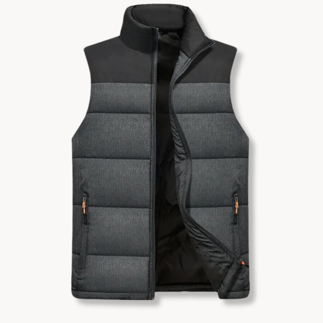 Quilted Down Puffer - Vest