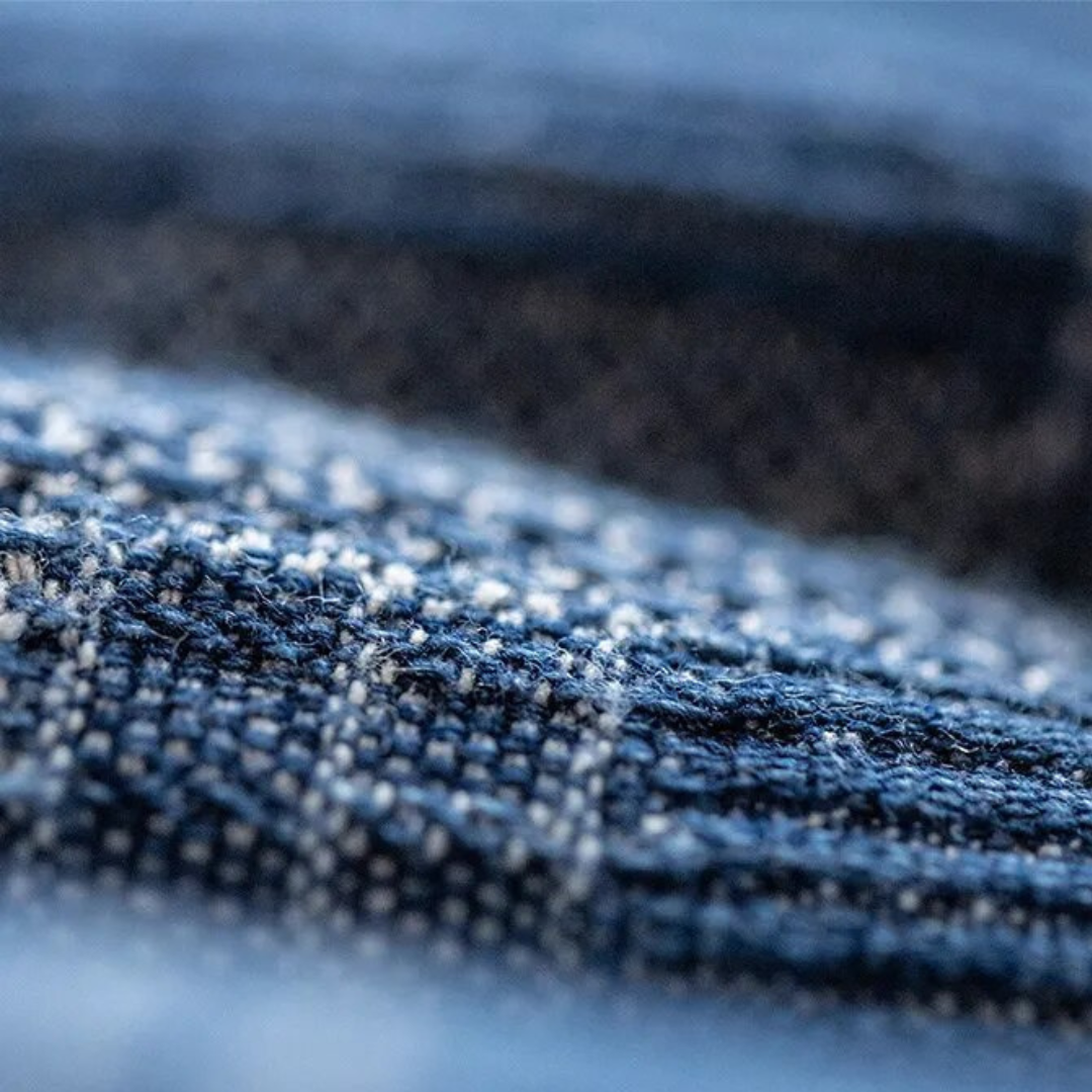 Oversized Patchwork Denim Button-Down - Shirt