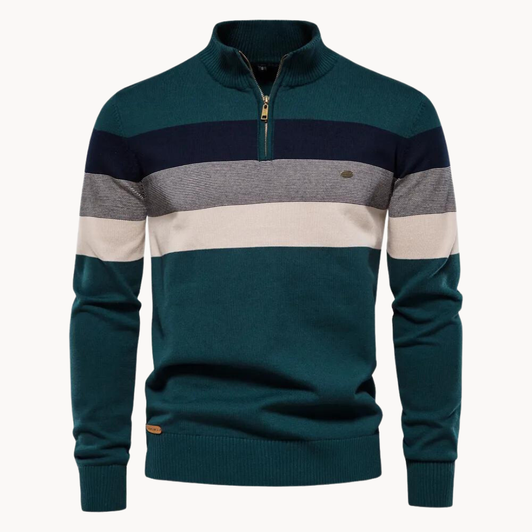 Quarter Zip Knit - Sweater