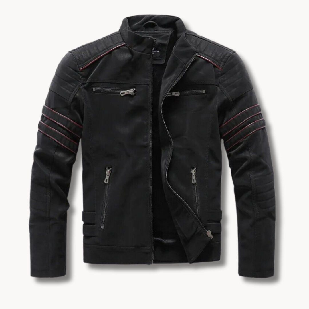 Premium Leather Biker - Jacket