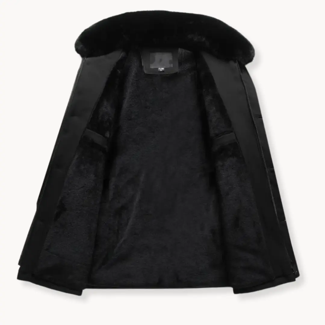 Faux Fur Collar - Coat CASA LARO