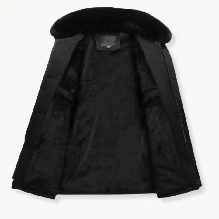 Faux Fur Collar - Coat CASA LARO