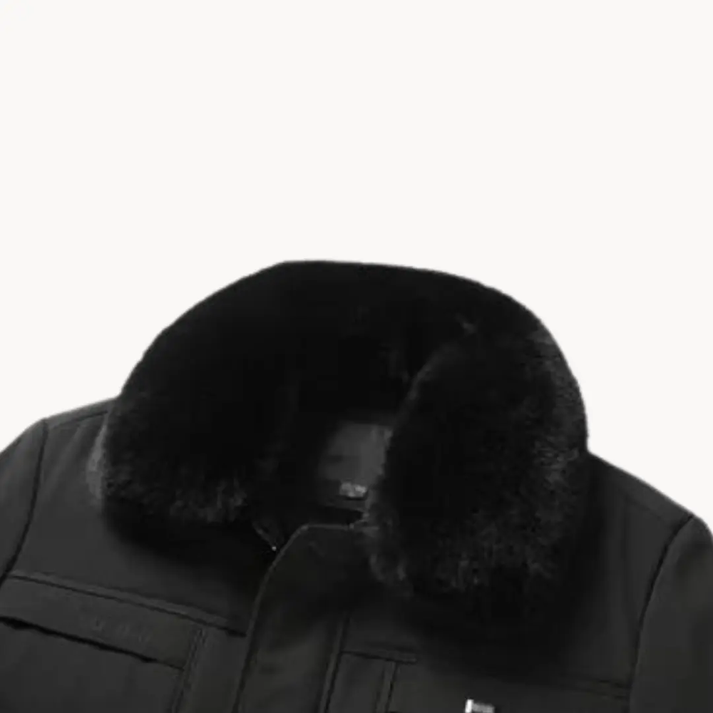 Faux Fur Collar - Coat CASA LARO
