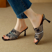 Floral Print - Heels CASA LARO WOMEN