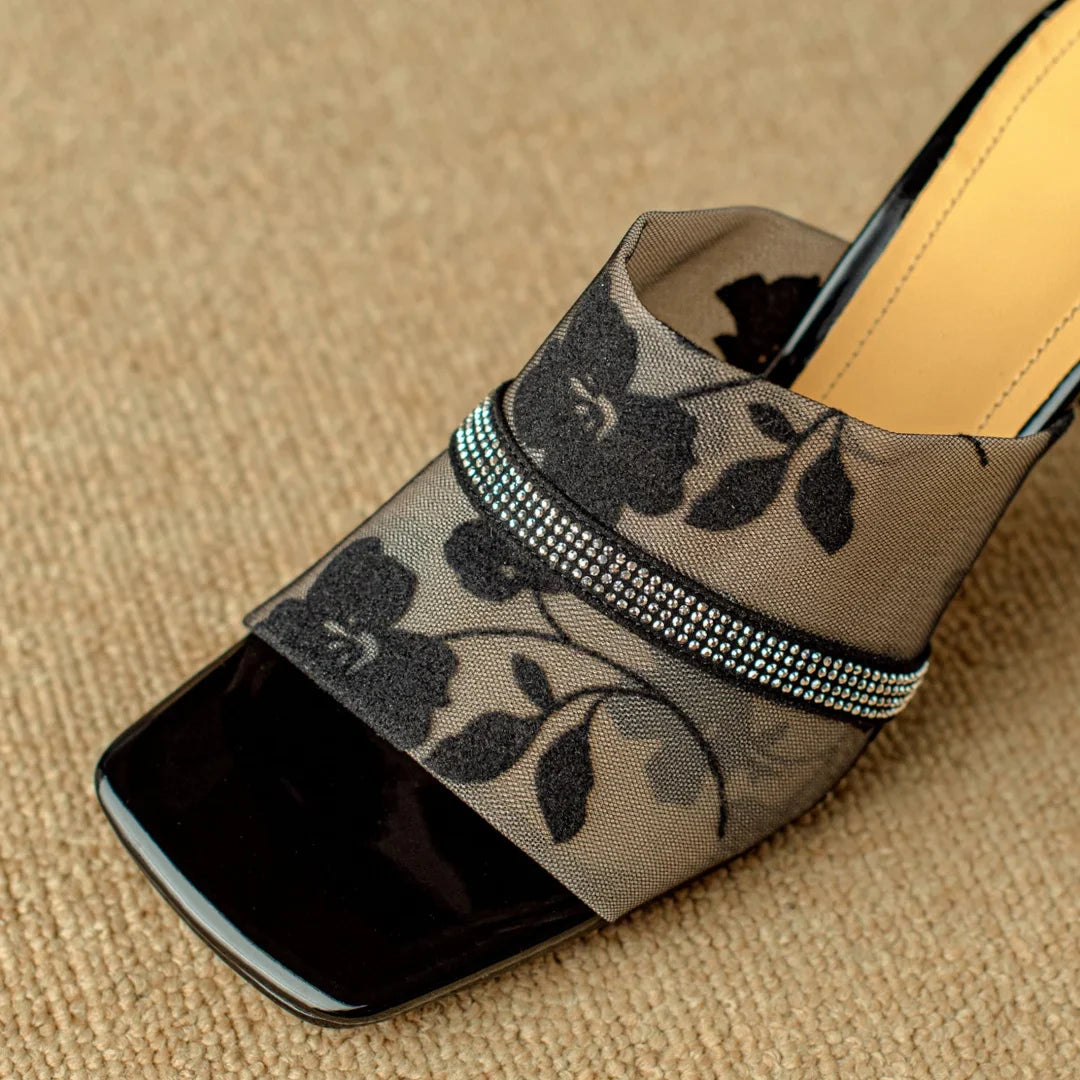 Floral Print - Heels CASA LARO WOMEN