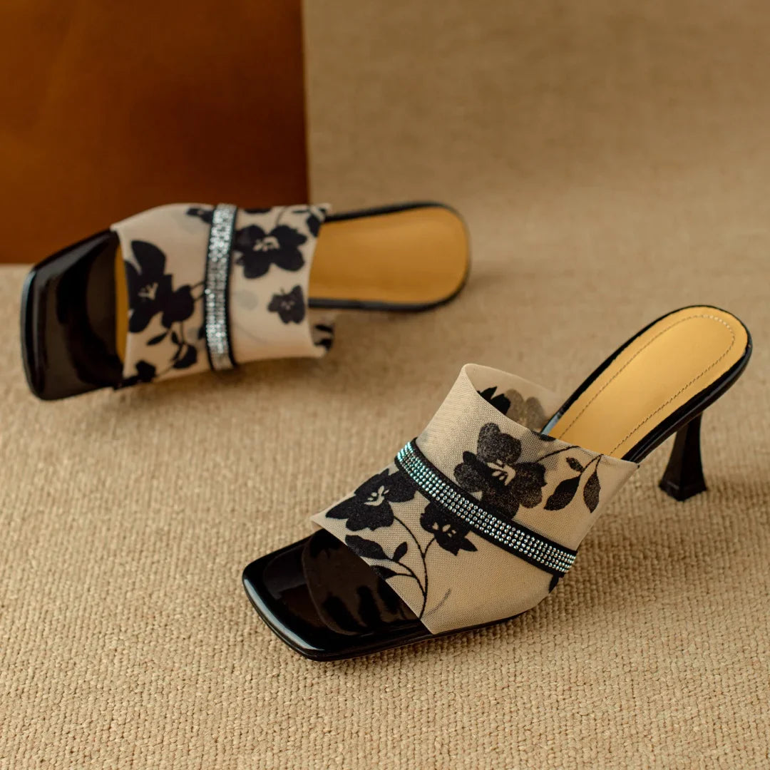 Floral Print - Heels CASA LARO WOMEN