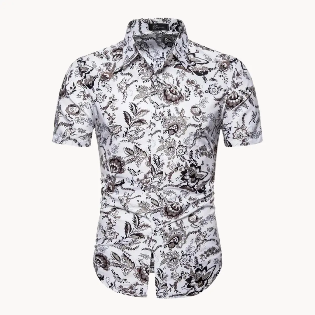 Floral Print - Polo Shirt CASA LARO