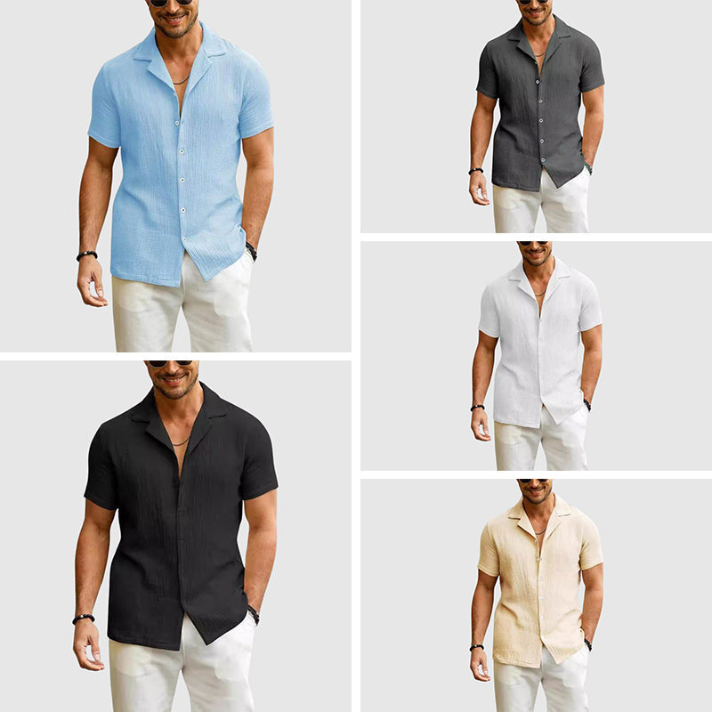 Naples Bay Lightweight Cotton Button-Up - Shirt
