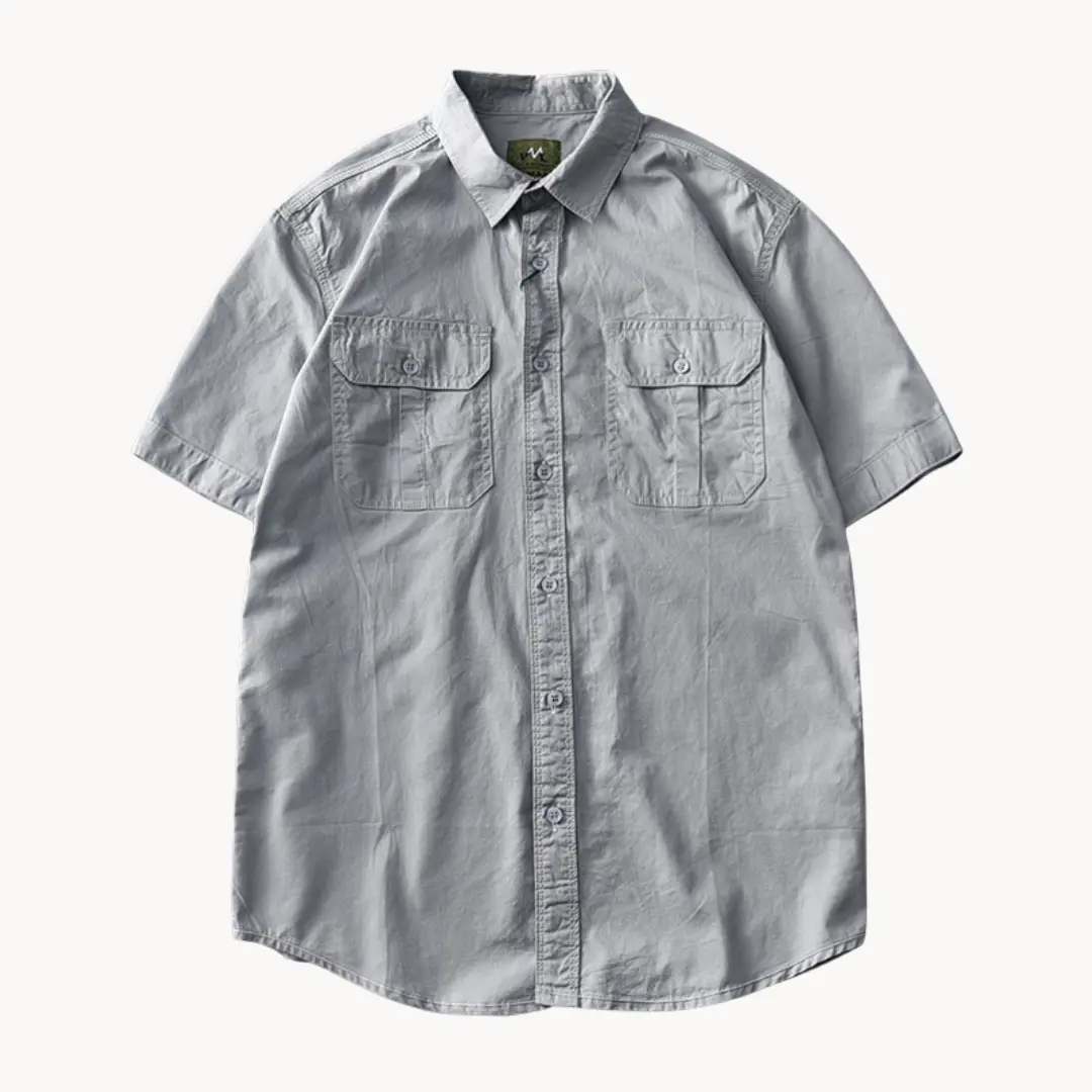 Frontier Cotton Short Sleeve - Shirt CASA LARO