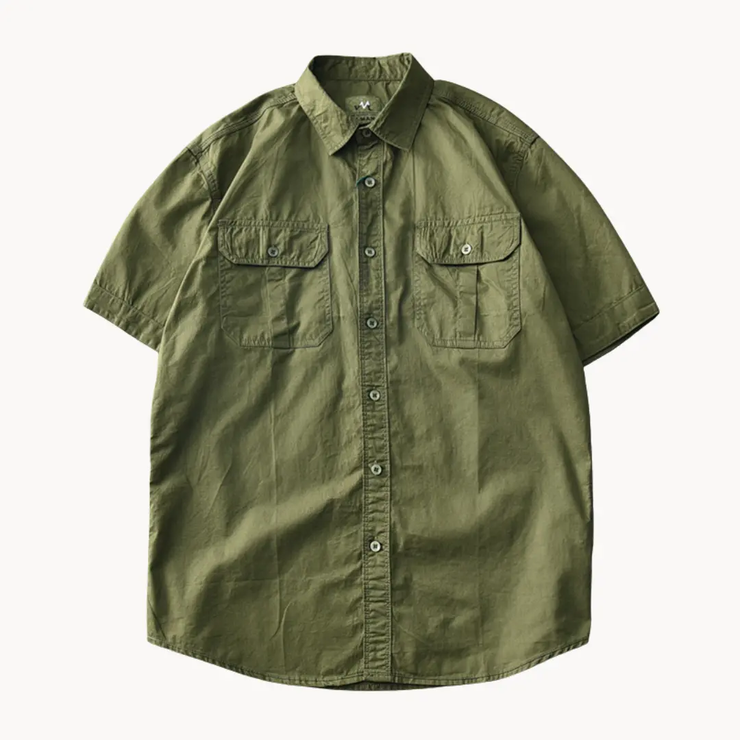 Frontier Cotton Short Sleeve - Shirt CASA LARO