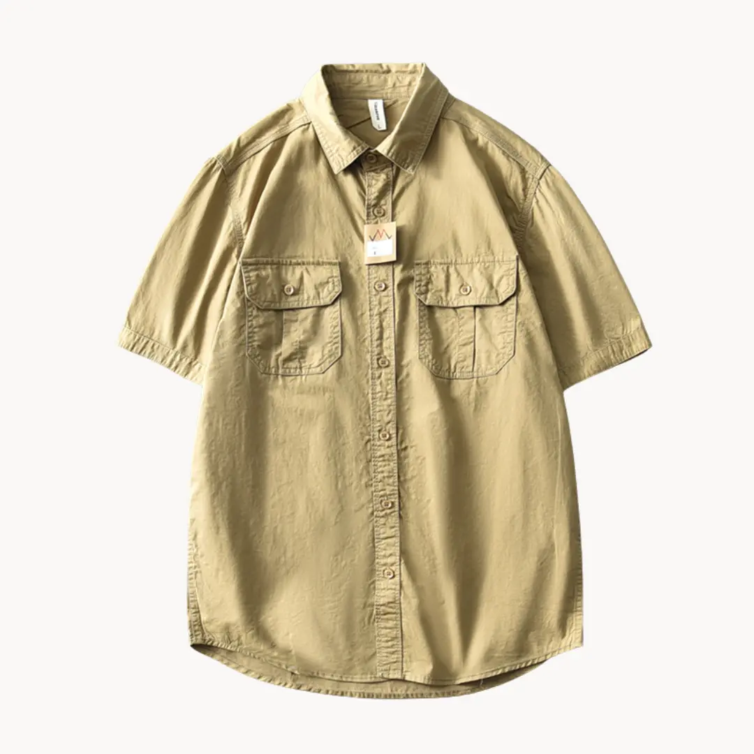 Frontier Cotton Short Sleeve - Shirt CASA LARO