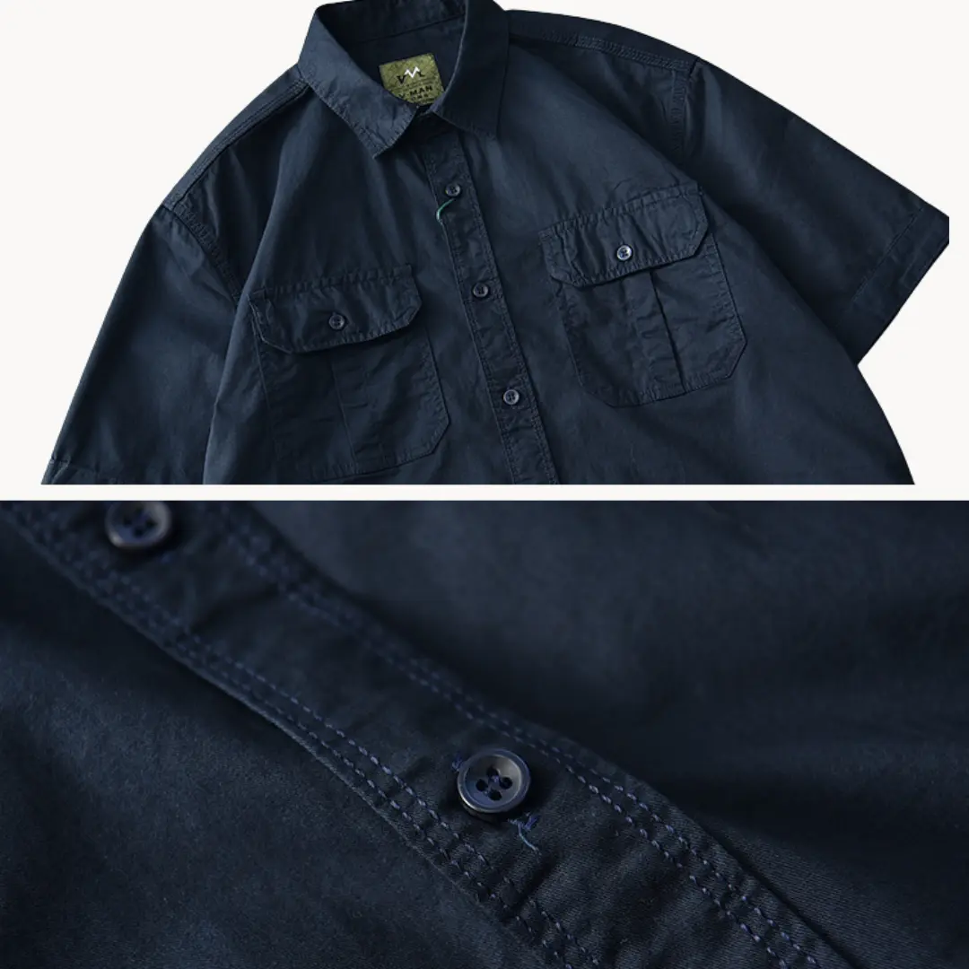 Frontier Cotton Short Sleeve - Shirt CASA LARO