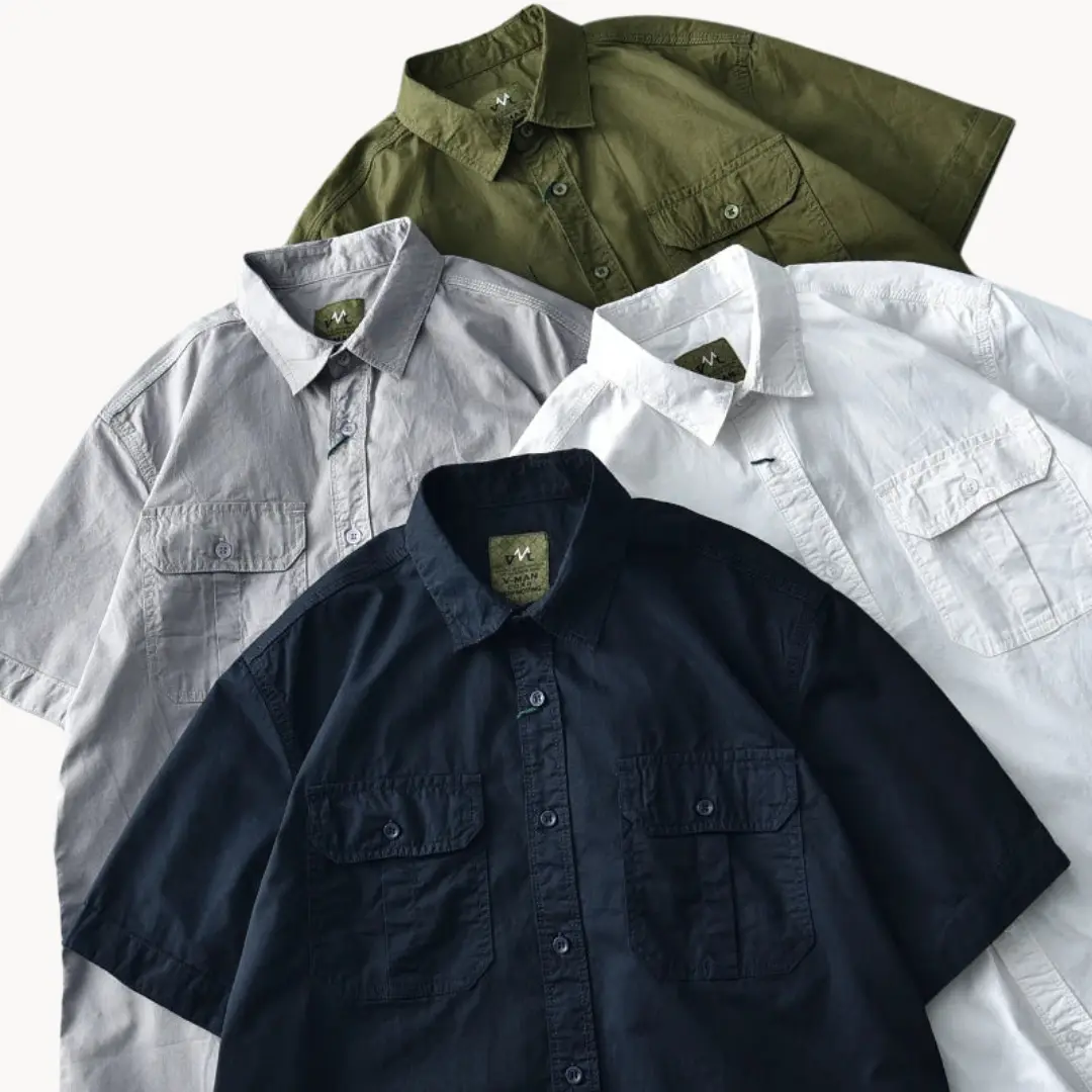 Frontier Cotton Short Sleeve - Shirt CASA LARO