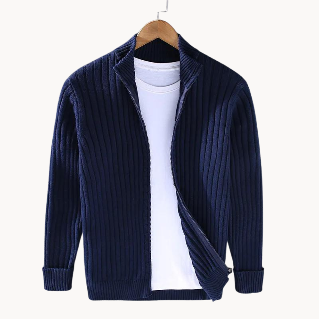 Full Zip Knit - Cardigan CASA LARO MEN