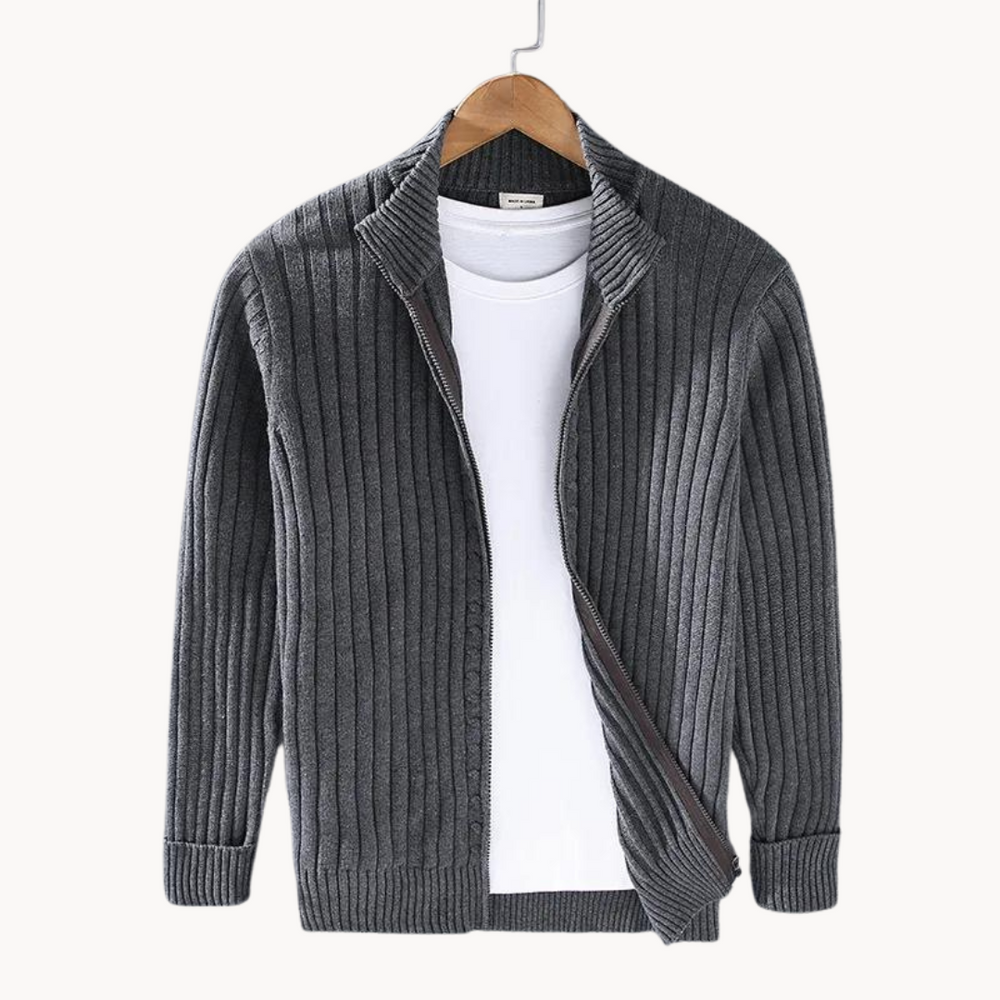 Full Zip Knit - Cardigan CASA LARO MEN