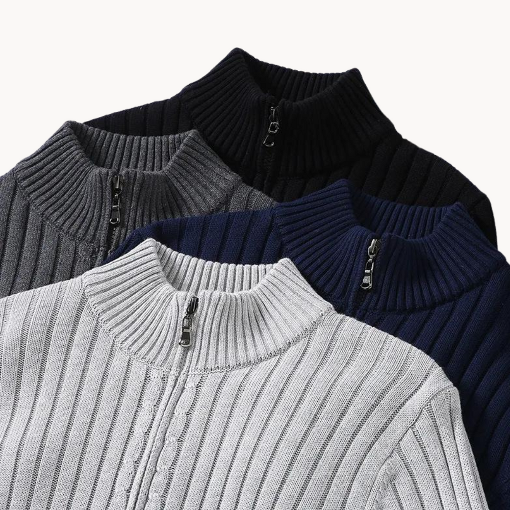 Full Zip Knit - Cardigan CASA LARO MEN