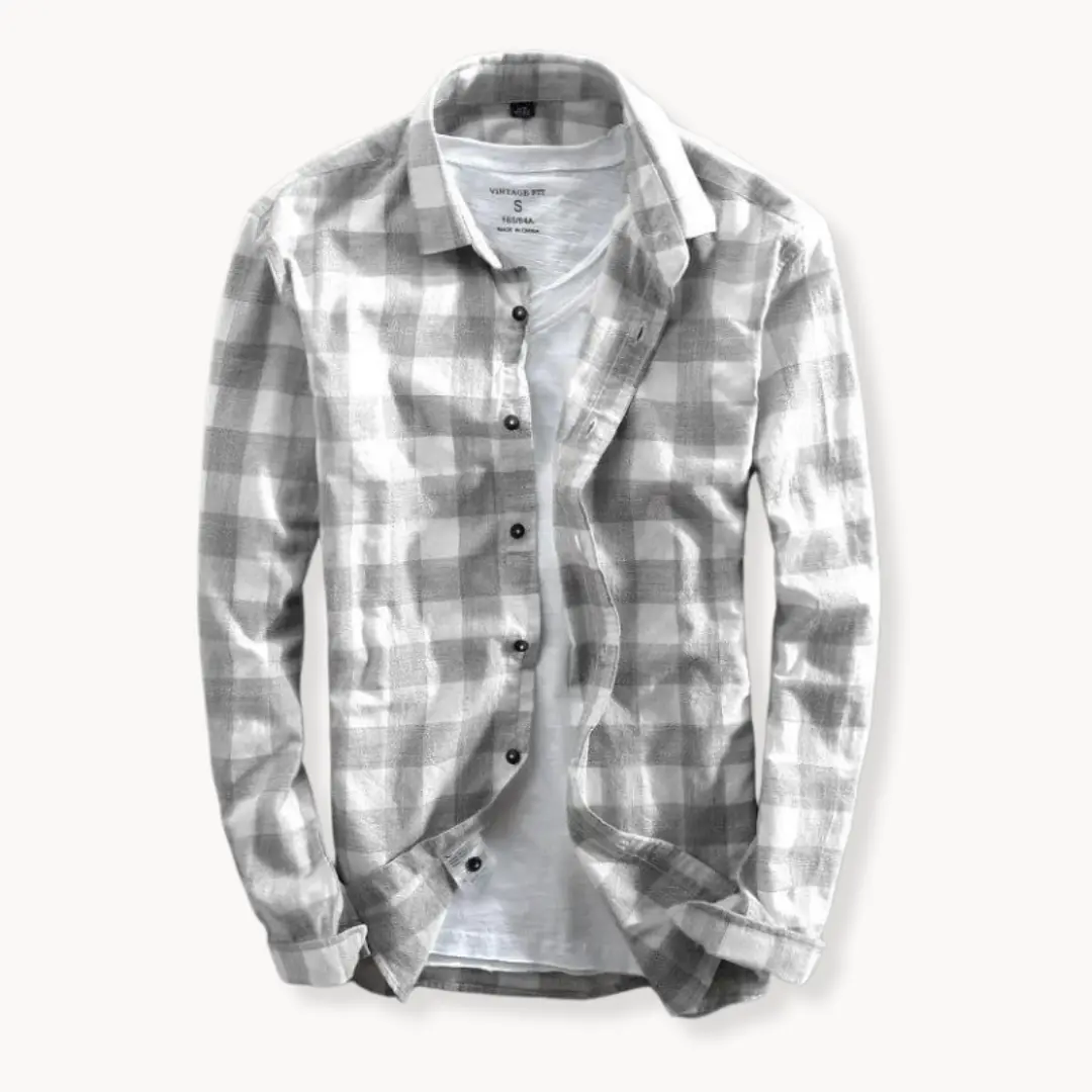Genoa Plaid Long Sleeve - Shirt CASA LARO