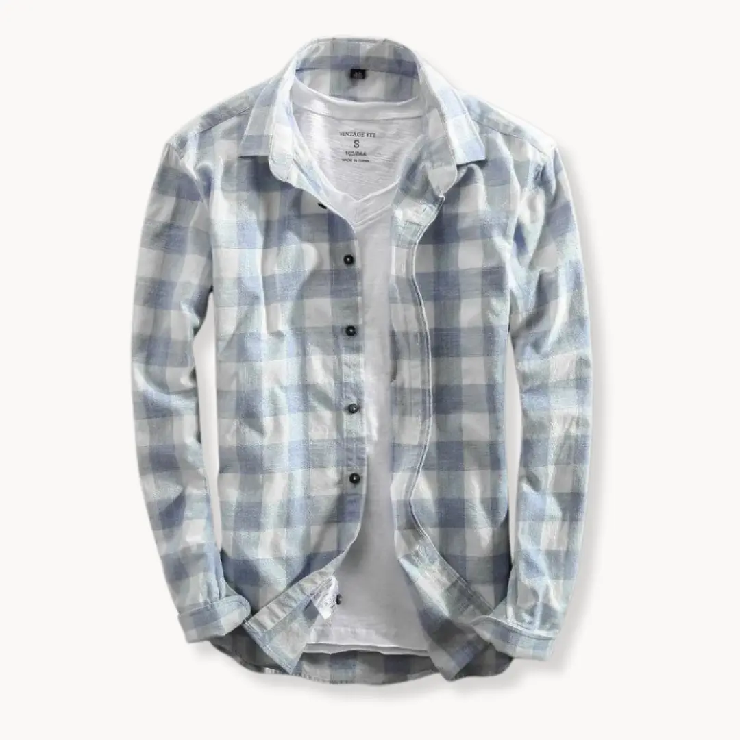 Genoa Plaid Long Sleeve - Shirt CASA LARO