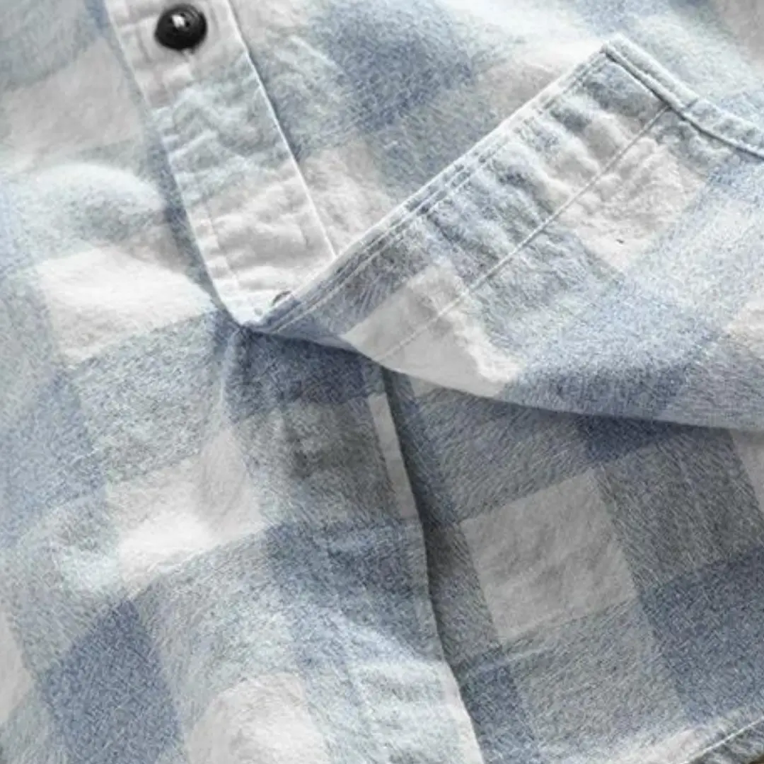 Genoa Plaid Long Sleeve - Shirt CASA LARO